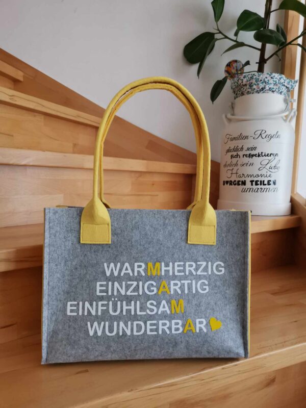 Filz-Tasche MITTEL - MAMA